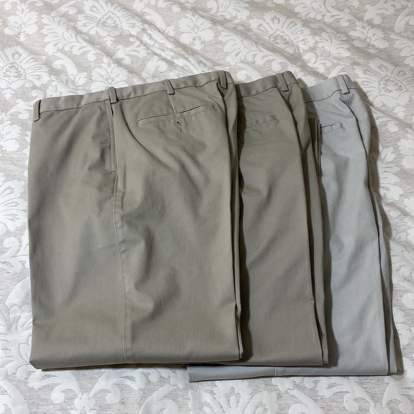 Set of 3 Savane Khakis. 32x30. Gently used. Very good shape. - Picture 2 of 3